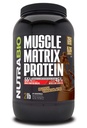NutraBio Muscle Matrix Protein Powder - 25 g fehérje Per Scoop - Tejsavó izolátum és Micellar Casein Combo a gyors és lassú kiadás - holland csokoládé - 2 font, 28 szerva