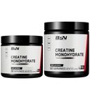 BARE TELJESÍTMÉNY NUTRITION, BPN tiszta kreatin-monohidrát por Creapure 2PACK, 5 g kreatin per szerving, ízesítetlen kreatin por, 90 szervadékok összesen