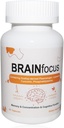 E-vitamin Brain kiegészítők memória & Fókusz, Brain támogatás kurkumin, Plasmalogen & Liposomal a fokozott kognitív funkció és koncentráció, 60 szervizek