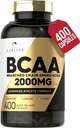 Carlyle BCAA Capsicum 124; 2000mg d.m. 124; 400 por pirula d.m. 124; Amino Acids Supplement Blend. 124; Nők és férfiak részére 124; L- izoleucin, L- Leucine, L- Valine) 124; Non-GMO és glutén mentes