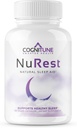CogniTune Natural Sleep Aid felnőtteknek - Herbal Sleep Aid Supplement - Non-Drowsy Formula Melatoninnal, Valerian Root, Lemon Balm, Kamilla, GABA & More