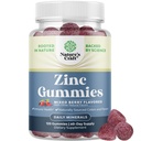 Extra Strength Zinc Gummies for Adults - Chewable Zinc Supplements for Women & Men for Energy & Immune Support - Vitamins & Mineral Supplements - 120 Count
