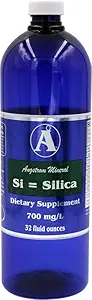 Szilika kiegészítők Angstrom Ásványok - Folyékony ionos szilícium ásványvíz 32oz 700ppm