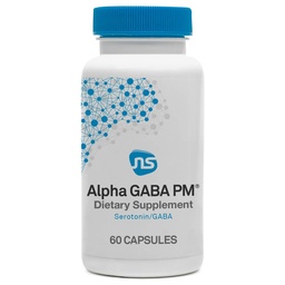 NeuroScience GABA PM nyugodt alvási támogatás felnőttek számára - 400mg L Theanine kiegészítés 5 HTP agyi támogatás és magnézium alvás - Soothe egy túlaktív elme & Racing gondolatok (60 kapszula)
