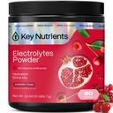 Kulcsfontosságú NUTRIENS Multivitamin Elektrolites Powder No Sugar - Sweet Cherry Pom Electrolyte Powder - Endurance & Energy Supplement - Hydration Powder - No Calories - 90 Servings - Made in USA