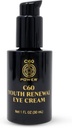 C60 Power Youth Renewal Eye Cream - Augencreme für Falten & Puffiness, Anti Aging Hautpflege für Frauen & Männer, Mit 99,99% Pure Sublimated C60, Kupfer Peptide, & High-Quality Zutaten - 1 fl oz