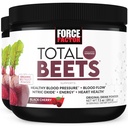 FORCE FACTOR összes cékla Superfood Beet Root Powder 2- Pack, nitrátokat, hogy támogassa a keringést, Blood Flow, Nitric Oxide, Energy, Endurance, Stamina, Cardiovascularis Heart Health Supplement, 60 Servings