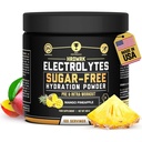HRDWRK elektrolitok por Magnéziummal, Kálium - Sugar Free Electrolytes Fokozza a kitartást és csökkenti a fáradtságot ezzel az elektrolitok kiegészítéssel - Maximális hidratáció - Keto Friendly