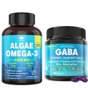 GABA kiegészítés + Vegan Omega3 Alga olaj