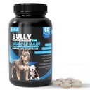 Kilab Dog Súly Gainer - 60- Count Muscle Builder Dog Supplement - Izomnövekedési kiegészítés kutyáknak, kutyáknak és felnőtteknek - Nagy növekedési képlet kurkuma, glucosamin, zöld ajkú kagylók