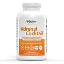 Jigsaw Health Adrenal Cocktail + Teljes értékű élelmiszer C-vitamin 124; Kálium-bikarbonát, tengeri só és Acerola Cherry Extract
