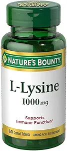 Természet Bounty L- Lysine 1000 mg tabletta 60 ea (2 db-os csomag)