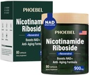 Új NAD + kiegészítés - Resveratrol, Liposzómás Nikotinamid Ribozid, Quercetin- magas tisztaságú NAD Energia, Fókusz - 80 Count, 900mg