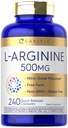 Carlyle L- Arginine 500 mg Capsicum 124; 240 Count 124; Nitrogén-oxid Precistor