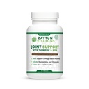 Zaytun Halal Joint Support with Turmeric + Glucosamine, Promotes Joint Health, Rugalmasság és támogatás Mobility, 1 hónap ellátás, No Gluten, No Gelatin, Made in USA - Halal Vitamins