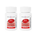 GeriCare Ferrous Sulfate 325 mg, Elemental Iron 65 mg High Potency Iron Supplement