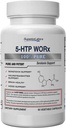 Superior Labs - 5- HTP Worx - 150 mg Pure 5- HTP Plus erős szerotonin keverék - 90 növényi kapszula - szerotonin erősítés - Neurotranszmitter támogatás - Brain Health - Hangerő támogatás