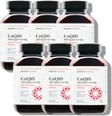 SMARTERNUTRITION CoQ10 400 mg Hohe Absorption - Natürlich vergoren Ubichinon w/Organic kaltgepresstes Olivenöl - für Herzgesundheit, Cellular Energy - Non-GMO, Glutenfrei - 360 Count[180-Day Supply]