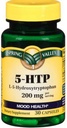 Spring Valley - 5- HTP 100 mg, 30 kapszula