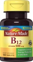 Természet Készítette B- 12 500 µg Vitamin 100 ea (2 db-os csomag)