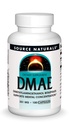 Source Naturals DMAE, Dimetilamino-etanol-bitartarát - Támogatja a mentális koncentrációt *, 351mg - 100 kapszula