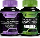 WELLNESS LABSRX Digitális enzimek Kapszula 124; Glucosamin Chondroitin kapszula