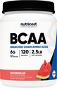 Nutricost BCAA Powder 2: 1: 1 (Görögdinnye, 120 szerva) - Gluten Free, Non-GMO, Vegetáriánus