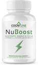 Koffein Pillen 100mg mit L-Theanine & B12 – Natürliche Energie + Fokus-Ergänzung – Saubere Energie Pillen für Männer & Frauen – Koffein L Theanine Nootropic – 60 Vegan Kapseln