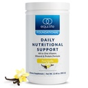 Equilife Napi táplálkozási támogatás, All-in-One Multivitamin Meal csere, Pure Vanilla Flavor, 15G növényi fehérje, Támogatja az összes Wellness Beleértve az energia, emésztés, és bőr, 14 szervadékok Tub