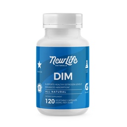 NewLife Naturals DIM kiegészítés 300mg, Women & Men - Hormonal Acne Pills, Menopauza Relief