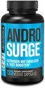 Jacked Factory Androgen Blocker for men - Natural Testoszteron Booster for Men & Estrogen Metabolizer with Tongkat Ali, DIM, Long Jack & More - Test Booster & Muscle Builder - 120 Count