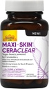 Country Life Maxi- Skin CeraClear, 60 Vegan kapszula - Klinikailag tanult Konjac Root Ceramidok, hogy támogassa a tiszta, hidratált bőr és javítja a hyperpigmentáció - Gluten Free, Vegan, Kosher