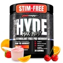 PROSUPPS Mr. Hyde Max Pump Pre Workout Powder - Stim- Free Pretosuring Támogatja a vér áramlását, Izom Volume & Endurance - Caffeine- Free Nitric Oxide Gym & Fitness kiegészítők (Gyümölcs Punch, 20 Servings)