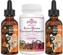 1500 MG Liposomal Active Hexose Correlated Supplement 120 SoftGels Bundle 2000 MG Liposomal Gumoshop Complex Drop 60 Servings