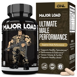 Major terhelés tesztoszteron booster for men - tesztoszteron kiegészítés Horny Goat Weed, Maca Root, & Tribulus Terrestris - Tongkat Ali Men 's Energy, Stamina & Strength - Test Booster 60 kapszula