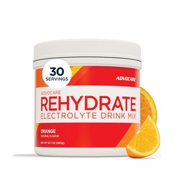 AdvoCare rehidrát - Elektrolit ital mix - Magnézium, nátrium, kálium és kalcium - antioxidáns és aminosav dúsított - Támogatja a hidratálást és a visszanyerést - Narancs, 12,7 oz