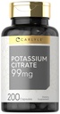 Carlyle Kálium Citrate Supplementary 124; 99mg