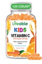 DOCTOR's FINEST Vitamin C Gummi für Kinder - Vegan, GMO Free & Gluten Free - Great Tasting Orange Flavor Pectin Chews - Kinder Nahrungsergänzung - 250 mg Vitamin C - 120 Jellies [60 Doses]