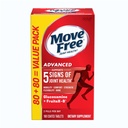 Mozgatás Free Advanced Glucosamine Chondroitin + Kalcium Fructoborate Joint Support, Támogatja a Mobility Comfort Strengability & Bone - 160 tabletta (80 adag) *