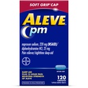 Alvászavar és fájdalom enyhítő kapcsok, Naproxen Nátrium & Difenhidramin HCl, Éjszakai, 120 gróf