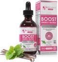 Fokozódó energia mátrix -Vegán B- vitamin Komplex Nyelvalatti folyadékcseppek w / Metil B12 & Adaptolin (2oz / 60ml Tartály)