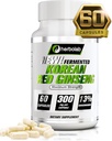 herbolab Korean Red Ginseng Fermented 10:1 (13% ginsenosides) - Genuine Panax Ginseng from Korea 6 Years Old Roots - Patented Extract Technology
