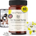 Fabulous Menopaus - Vegan Menopauza Formula fekete Cohosh & B- Complex - Plant- alapú kapszula receptek & Pilates Program