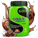 Faj Nutrition Isolyze Whey Protein Powder, 100% Whey Isolate for Muscle Building, 27.5g Protein Per Scoop, No Sugar & Low Fat (Csokoládé Milk, 22 Servings)