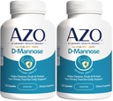 AZO D Mannose Trakt Health, Cleanse, Flush & Protect The Urinary Tract, No.1 Gyógyszerész Ajánlott márkanév, Klinikai Erő, Non- GMO, 120 Count (2. csomag)