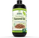 Herbal Secrets Organic Flaxseed Oil Supplementary 124; 16 Fl. Oz. (473 ml)