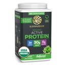 Napharcos szerves növényi alapú fehérje Powder 124; Vegán szerves fehérje por BCAA Amino Acids Plus Recovery Minerals & Botanampic