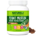 NATURELO növényi fehérje por, csokoládé, 22g fehérje - Non-GMO, Vegan, No Gluten, Dairy, vagy Soy - Nincs mesterséges aroma, szintetikus színezék, tartósítószerek, vagy adalékanyagok - 20 szervadékok