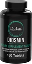 Dulàc - Diosmin Hesperidin 1000mg étrend-kiegészítő 180 tabletta, gazdagított ló gesztenye kivonat és hentesek Broom