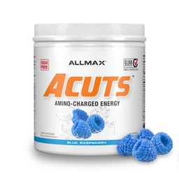 ALLMAX Nutrition AMINOKUTS (ACUTS), Amino- töltésű energia ital Taurin, L- karnitin, Zöld kávé Bean kivonat, Kék málna, 36 szervák
